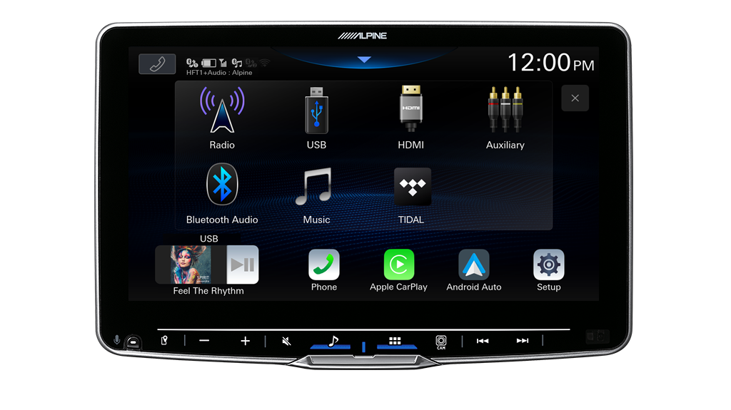 Alpine GRY-ULT-9 – OPTIM™8 Ultimate Audio-Visual System with 9″ Halo Display for GR Yaris – view 2