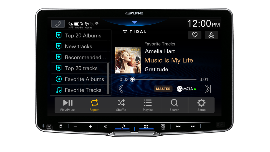 Alpine iLX-F509A for GR-Yaris – view 3