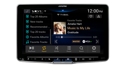 Alpine iLX-F509A – Halo 9” High-Res Audio Receiver with Wireless Apple CarPlay – view 3