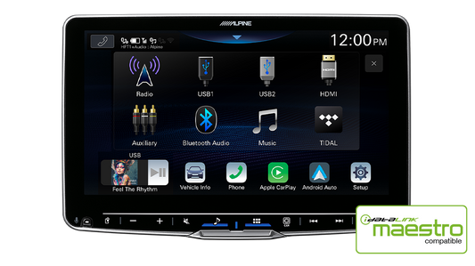 Alpine iLX-F509A – Halo 9” High-Res Audio Receiver with Wireless Apple CarPlay
