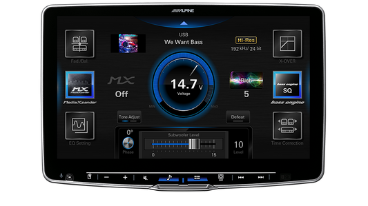 Alpine iLX-F511A for GR-Yaris – view 2