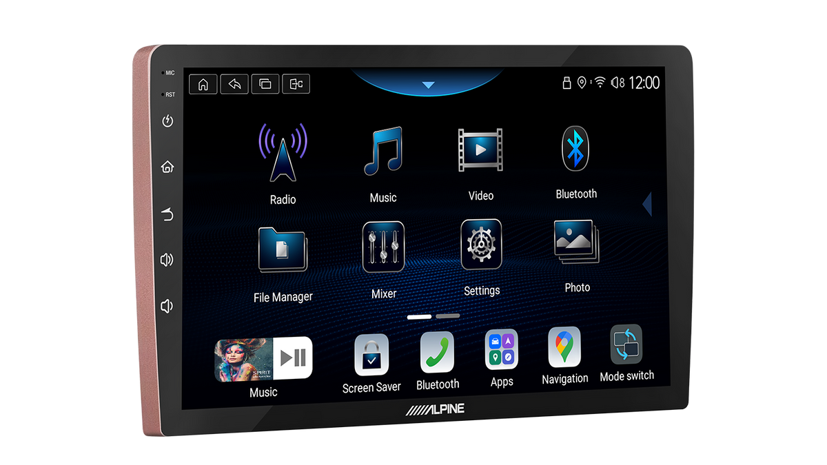 Alpine iNE-AX809-10 – 10” Premium Intelligent Vehicle Display – view 2