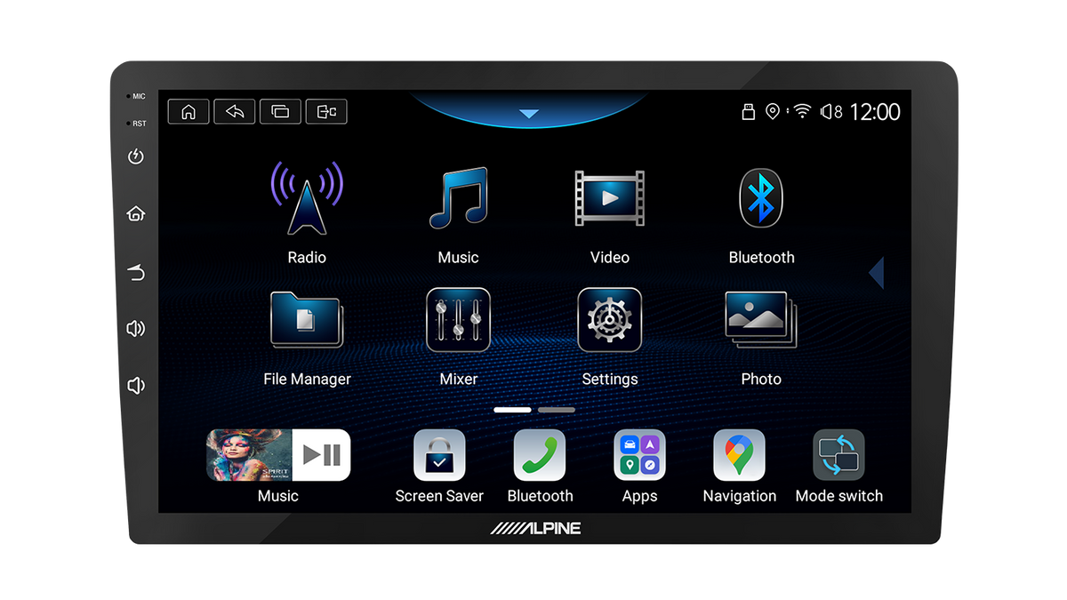 Alpine iNE-AX809-10 – 10” Premium Intelligent Vehicle Display