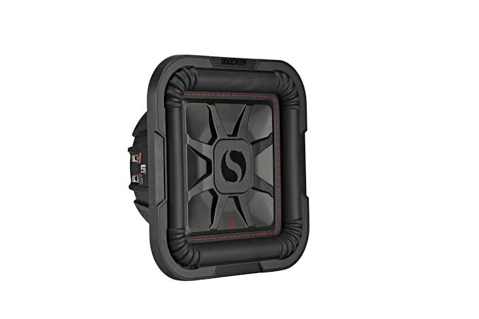 KICKER L7T 10" Slim Square Subwoofer | 500W RMS Dual 4 Ohm