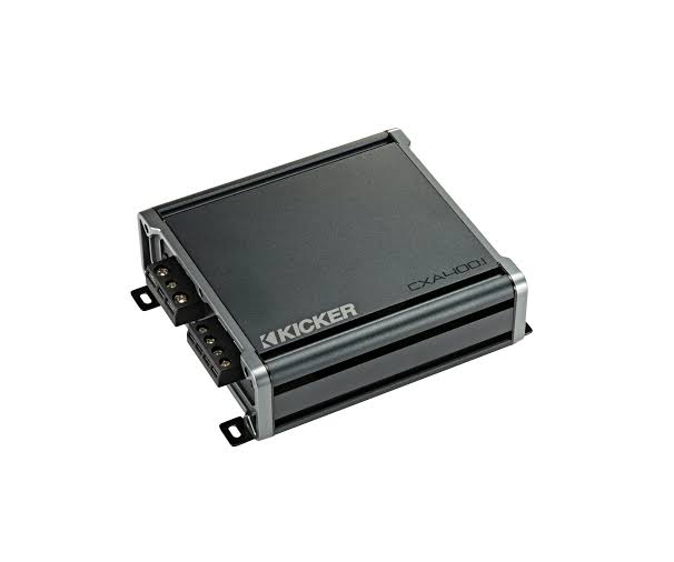 KICKER CXA400.1 Monoblock Subwoofer Amplifier | 400W RMS Class D