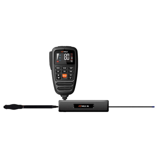 Genuine MGX R1 WAN radio and supplied components - product photograph