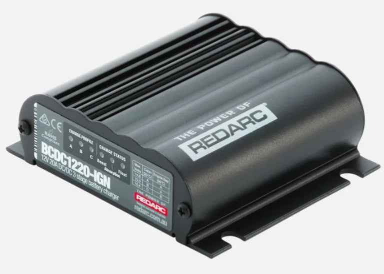 REDARC BCDC1220-IGN Under Bonnet DC Battery Charger for reliable vehicle power management