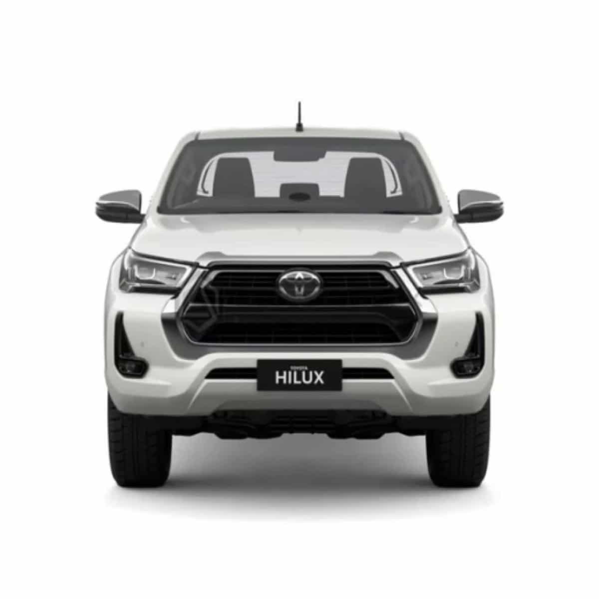 Toyota Hilux N80 2020-on Behind Grille Light Bar Kit for enhanced visibility and style