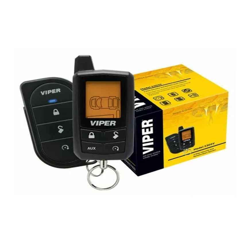 Viper 5305VR LCD 2-Way Security and Remote Start System car alarm with keychain remote control