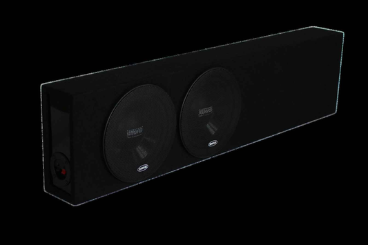 ZEROFLEX ZF284SQ Dual 8 Inch Slimline Subwoofer